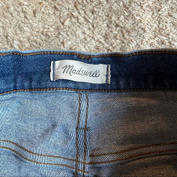 Madewell 10” High-Rise Skinny Jeans Cordova Wash Button Front - Picture 10 of 12